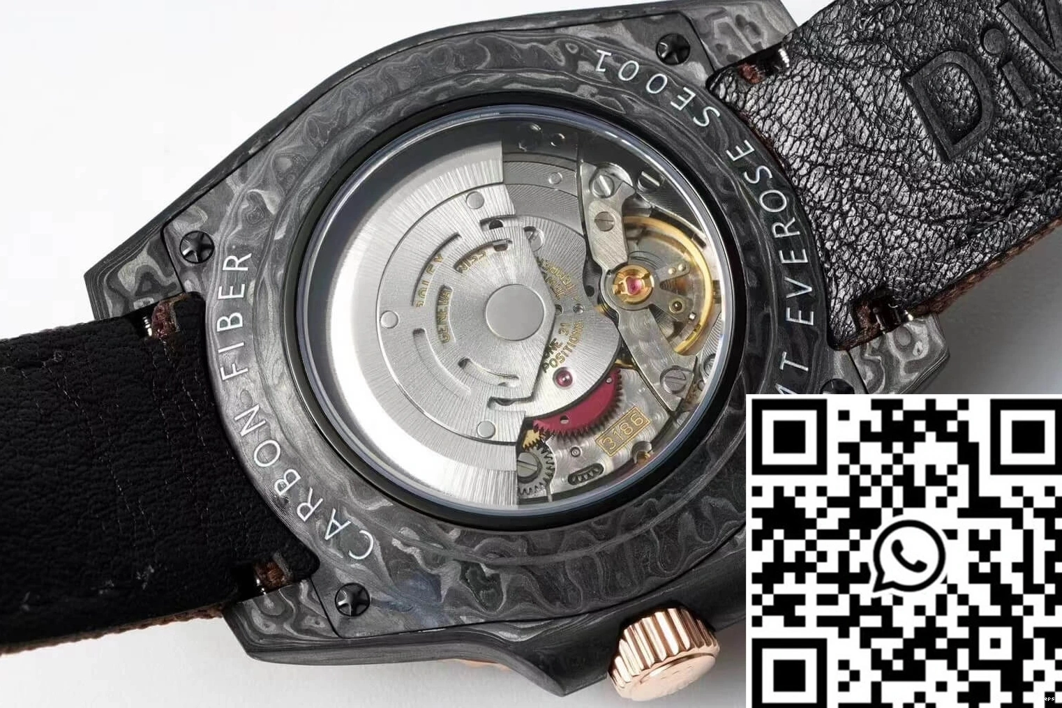 II GMT-MASTER Fiber Strap Fabric Diw Rolex Brown Carbon 0426